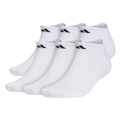 adidas Men's Athletic Cushioned 6-Pack No Show Sock-1