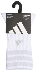 adidas Women's Cushioned 3-Stripe 4.0 3-Pack Crew Sock-6