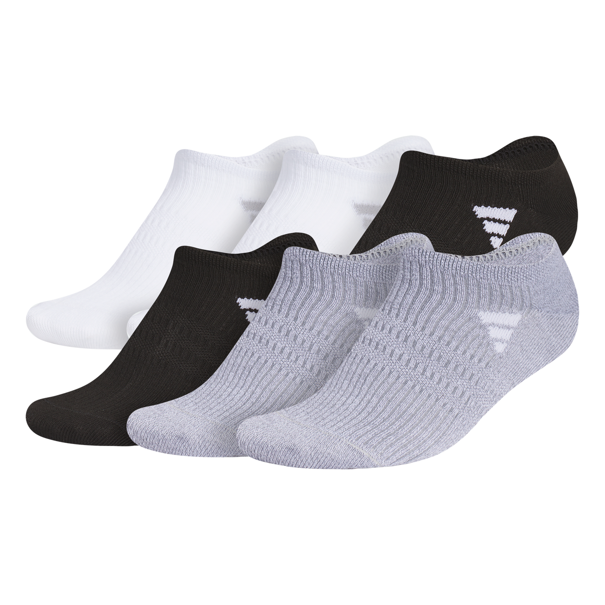 adidas Women's Superlite 3.0 6-Pack No Show Sock-1