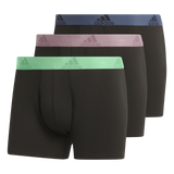 adidas Men's Stretch Cotton 3-Pack Trunk-1