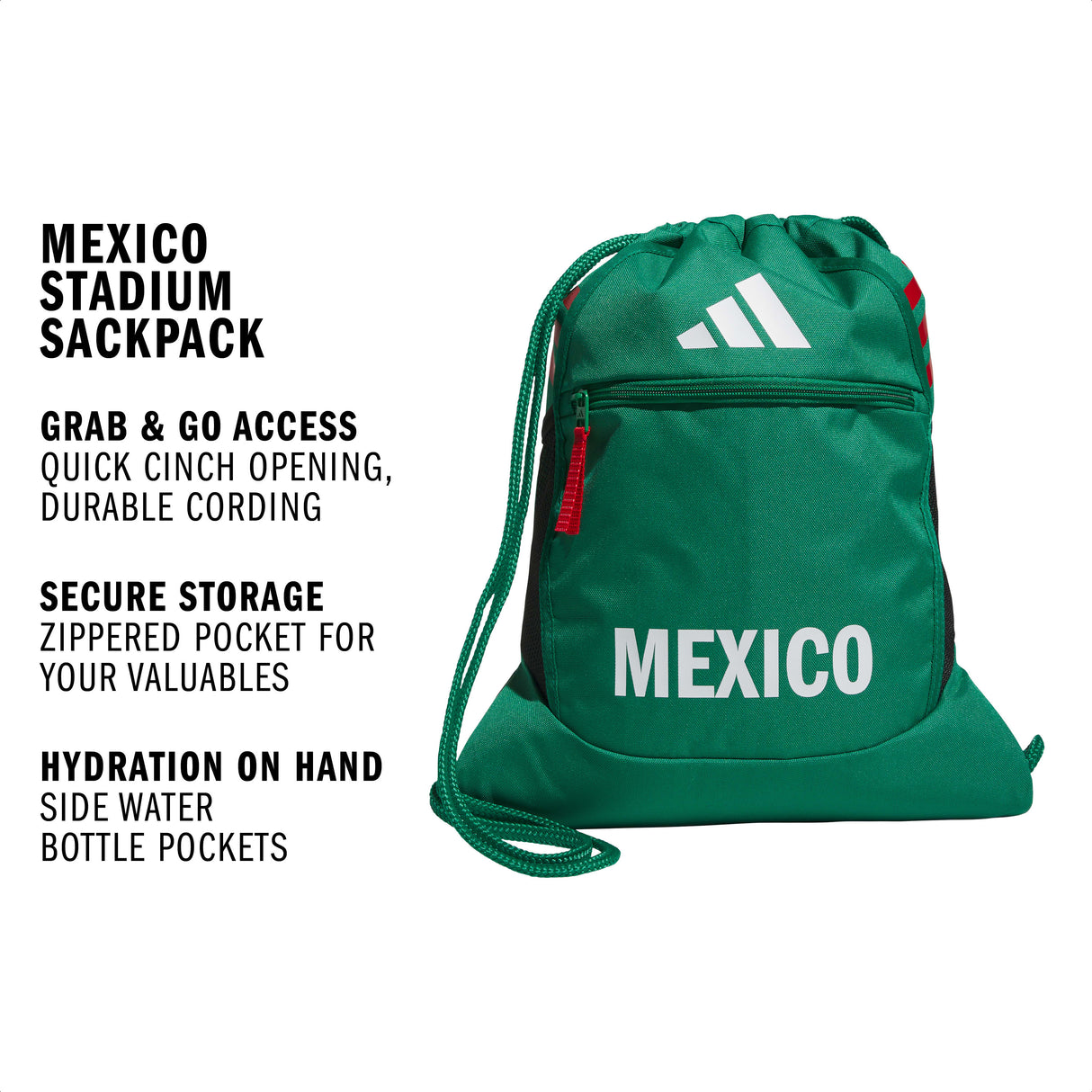 adidas Mexico Stadium Sackpack-2