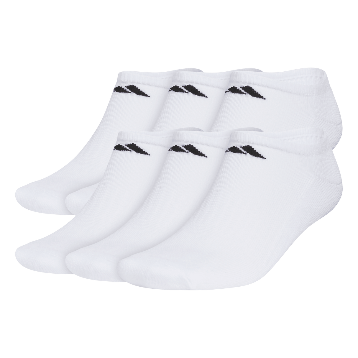adidas Men's Classic Cushioned 6-Pack No Show Sock-1