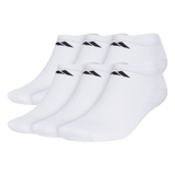 adidas Men's Classic Cushioned 6-Pack No Show Sock-1