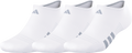 adidas Women's Cushioned 4.0 3-Pack No Show Sock-1