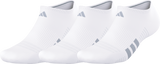 adidas Women's Cushioned 4.0 3-Pack No Show Sock-1