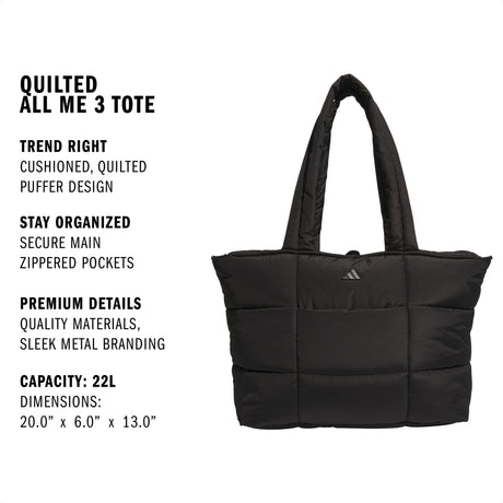 adidas Quilted All Me 3 Tote-2