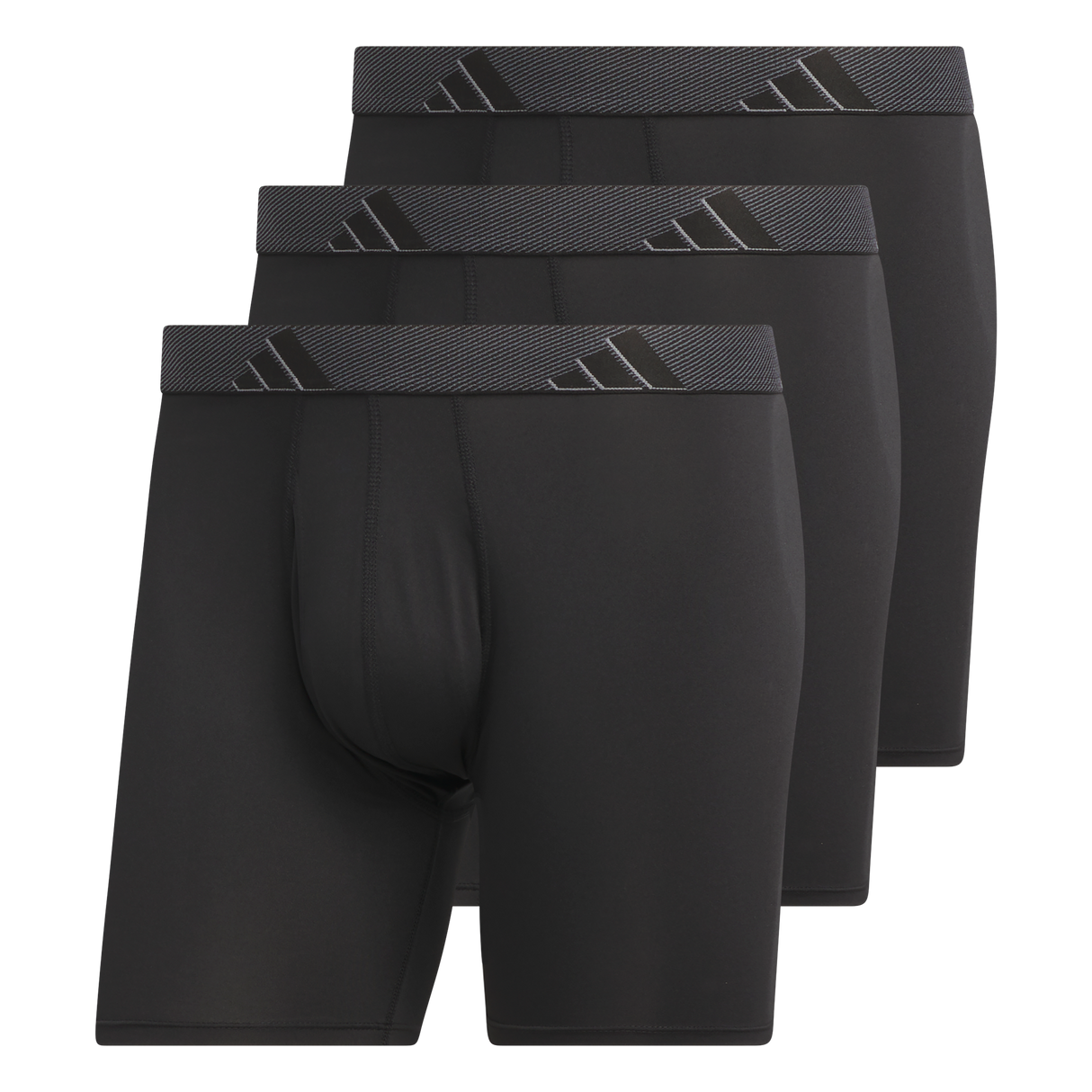 adidas Men's Microfiber Big & Tall 3-Pack Boxer Brief-1