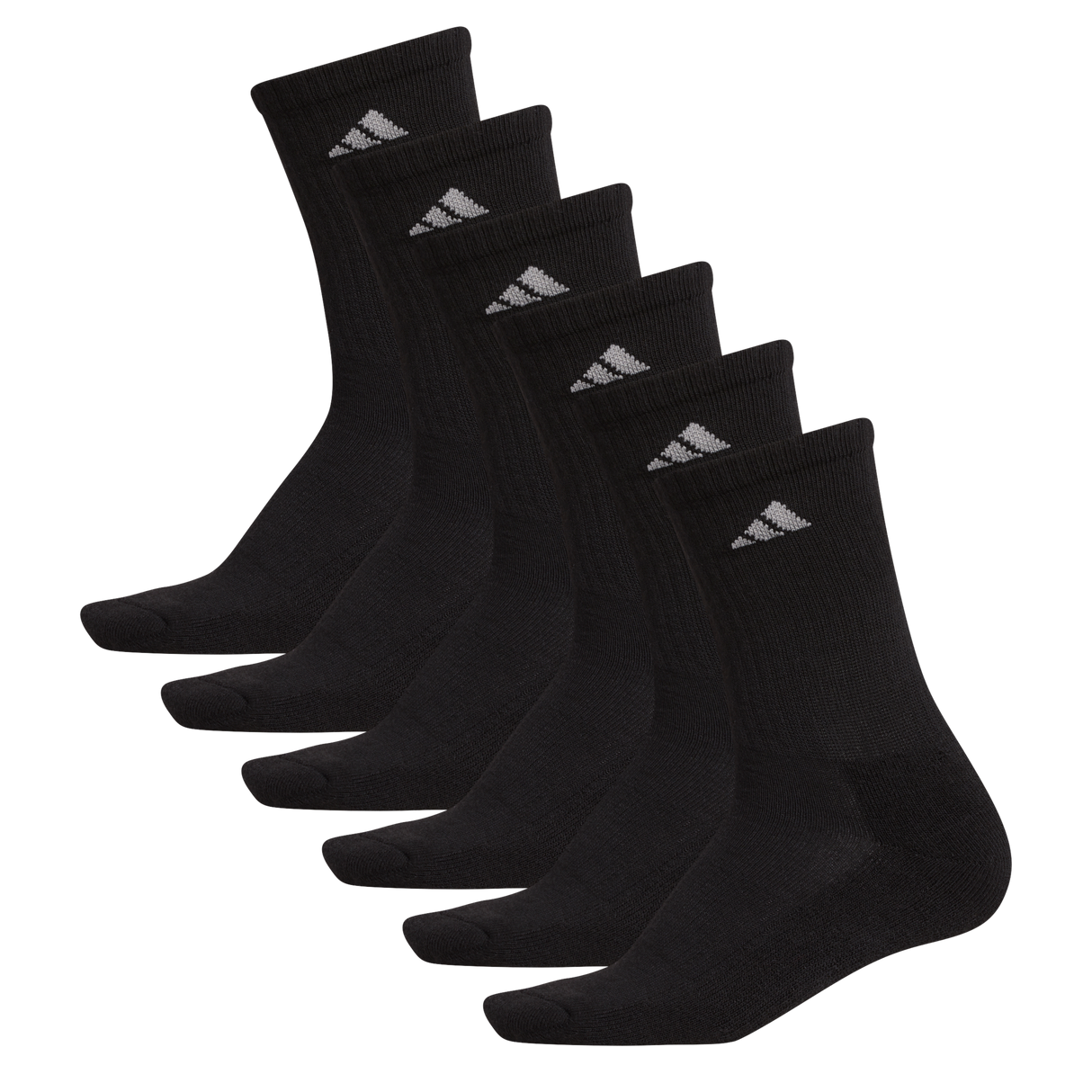 adidas Women's Athletic Cushioned 6-Pack Crew Sock-8