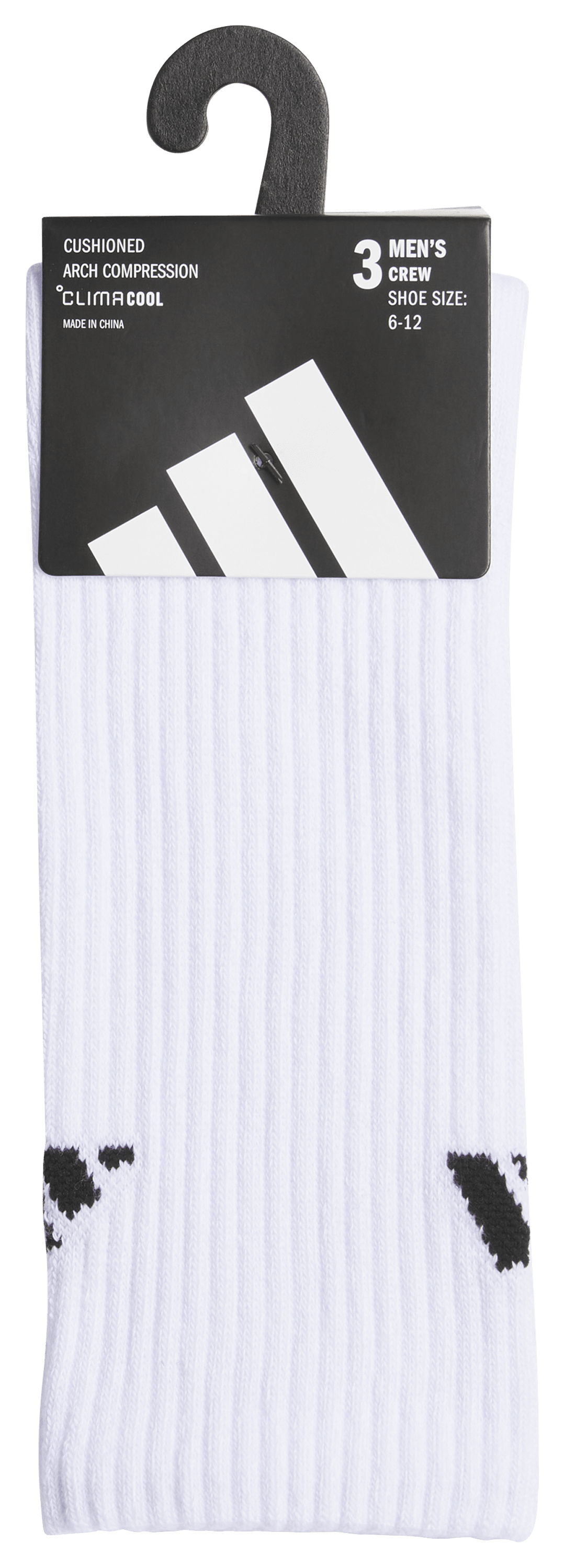 adidas Men's Cushioned 4.0 3-Pack Crew Sock-5