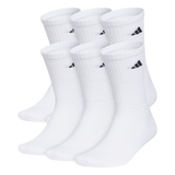 adidas Men's Classic Cushioned 6-Pack Crew Sock-1