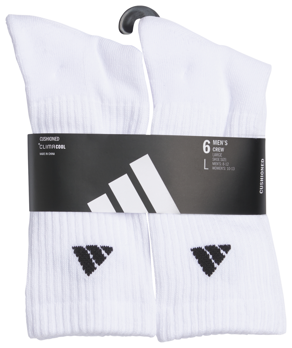 adidas Men's Classic Cushioned 6-Pack Crew Sock-5