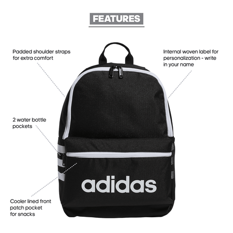 adidas Youth Classic 3S Backpack-2