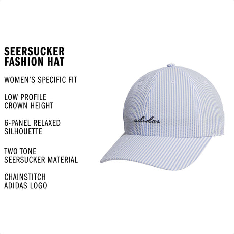 adidas Women's Seersucker Fashion Hat-2