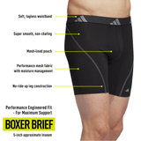 adidas Men's Performance Mesh 3-Pack Boxer Brief-2
