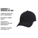 adidas Men's Gameday 4 Stretch Fit Hat-2
