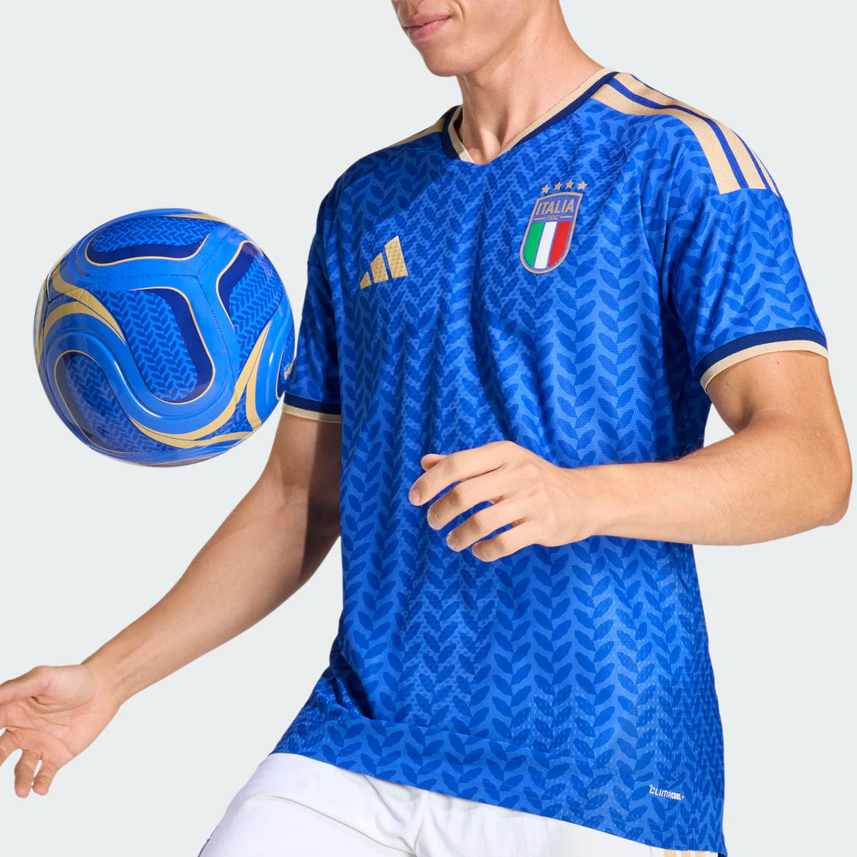 adidas Men's Italy 26 Home Authentic Jersey-5