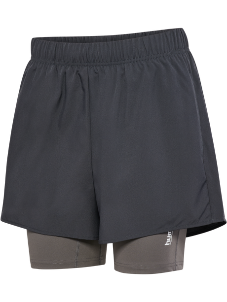 hummel Women's HIIT Intensity 2 In 1 Shorts-1
