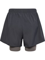 hummel Women's HIIT Intensity 2 In 1 Shorts-2