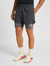 hummel Women's HIIT Intensity 2 In 1 Shorts-6