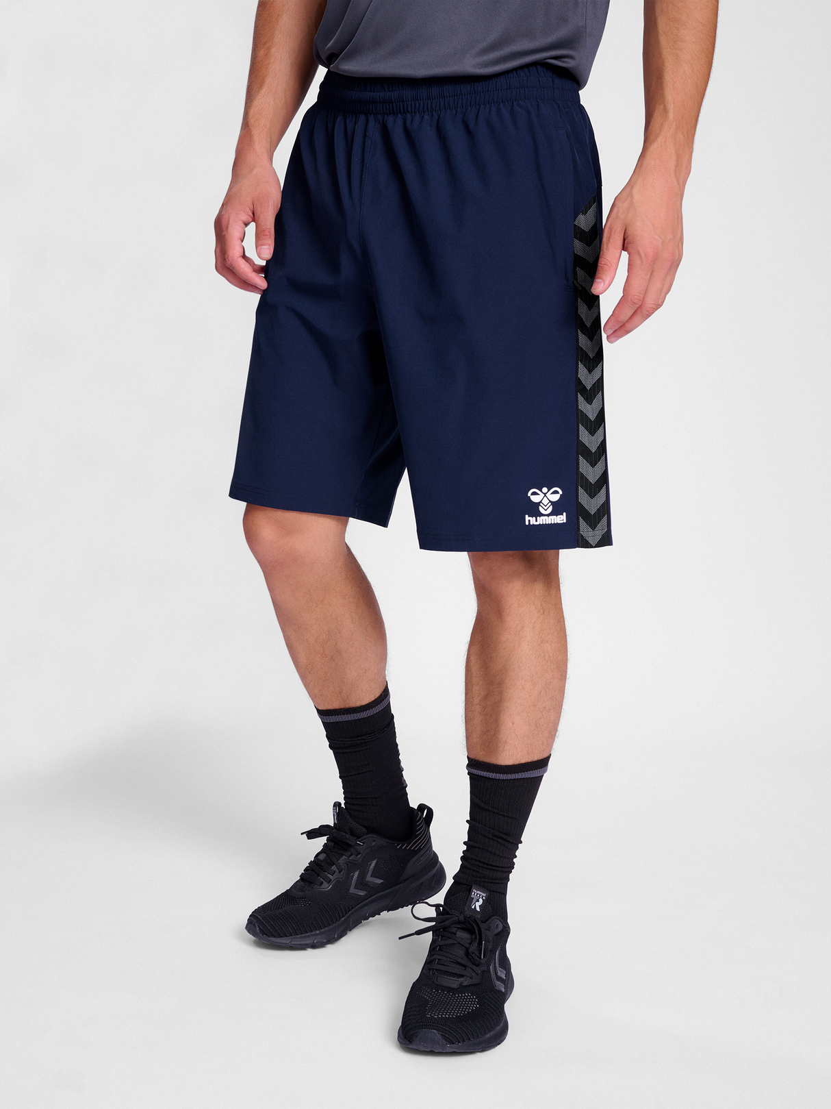 hummel Men's Authentic Woven Shorts-5