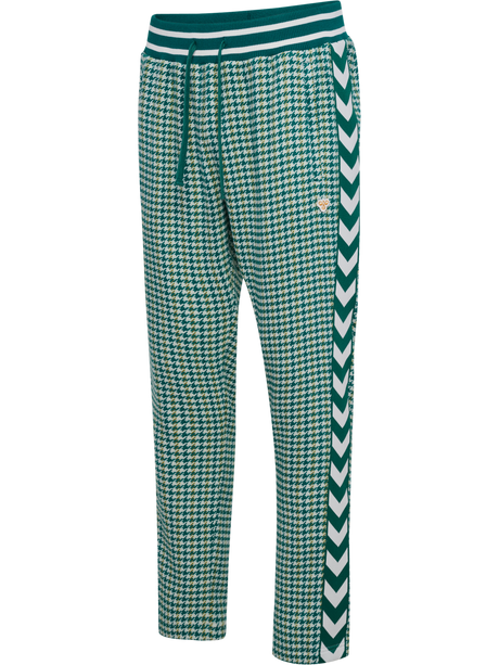 hummel Men's Pepita Woven Logotape Track Pants-1