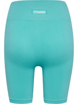 hummel Women's Alive Seamless High Waist Shorts-2