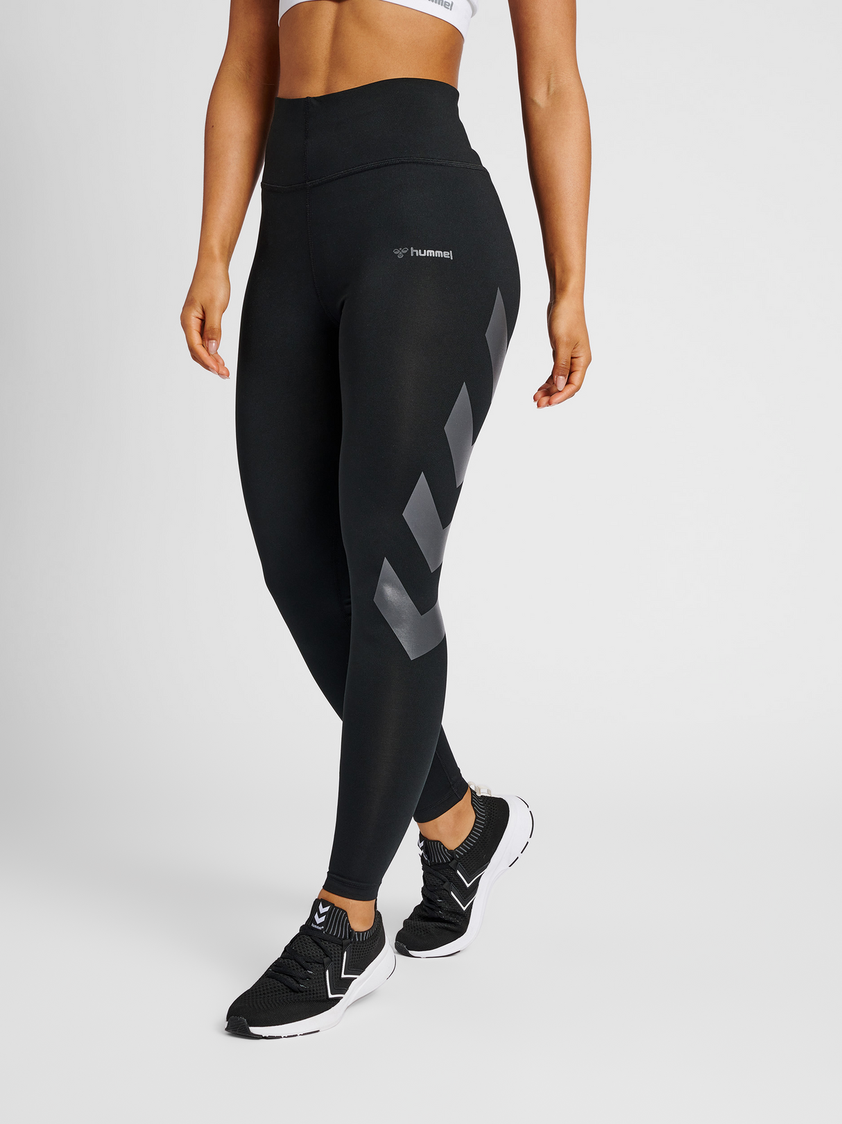 hummel Women's Mindful Training Paris High Waist Tights-5