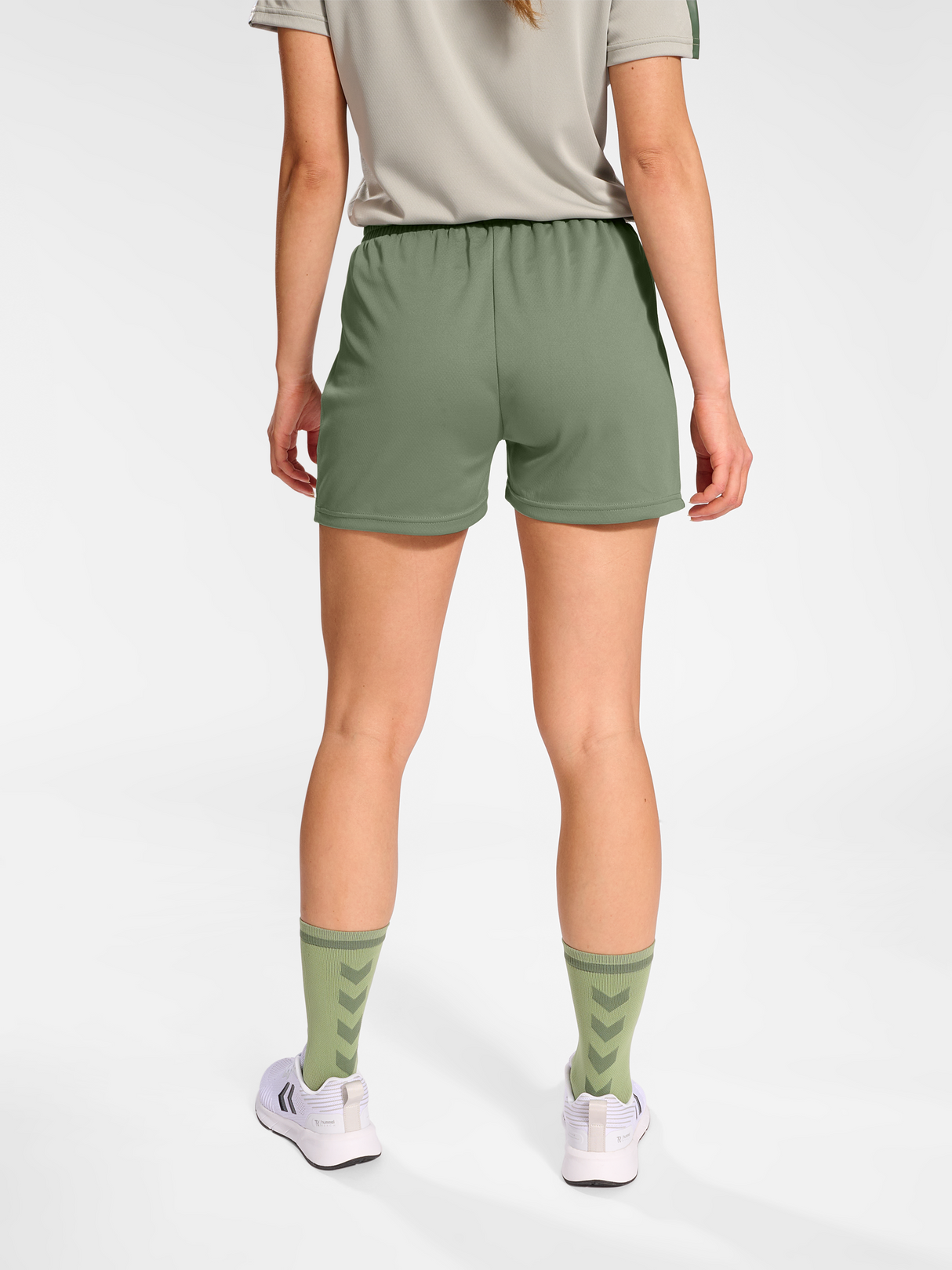 hummel Women's Active Polyester Shorts-4