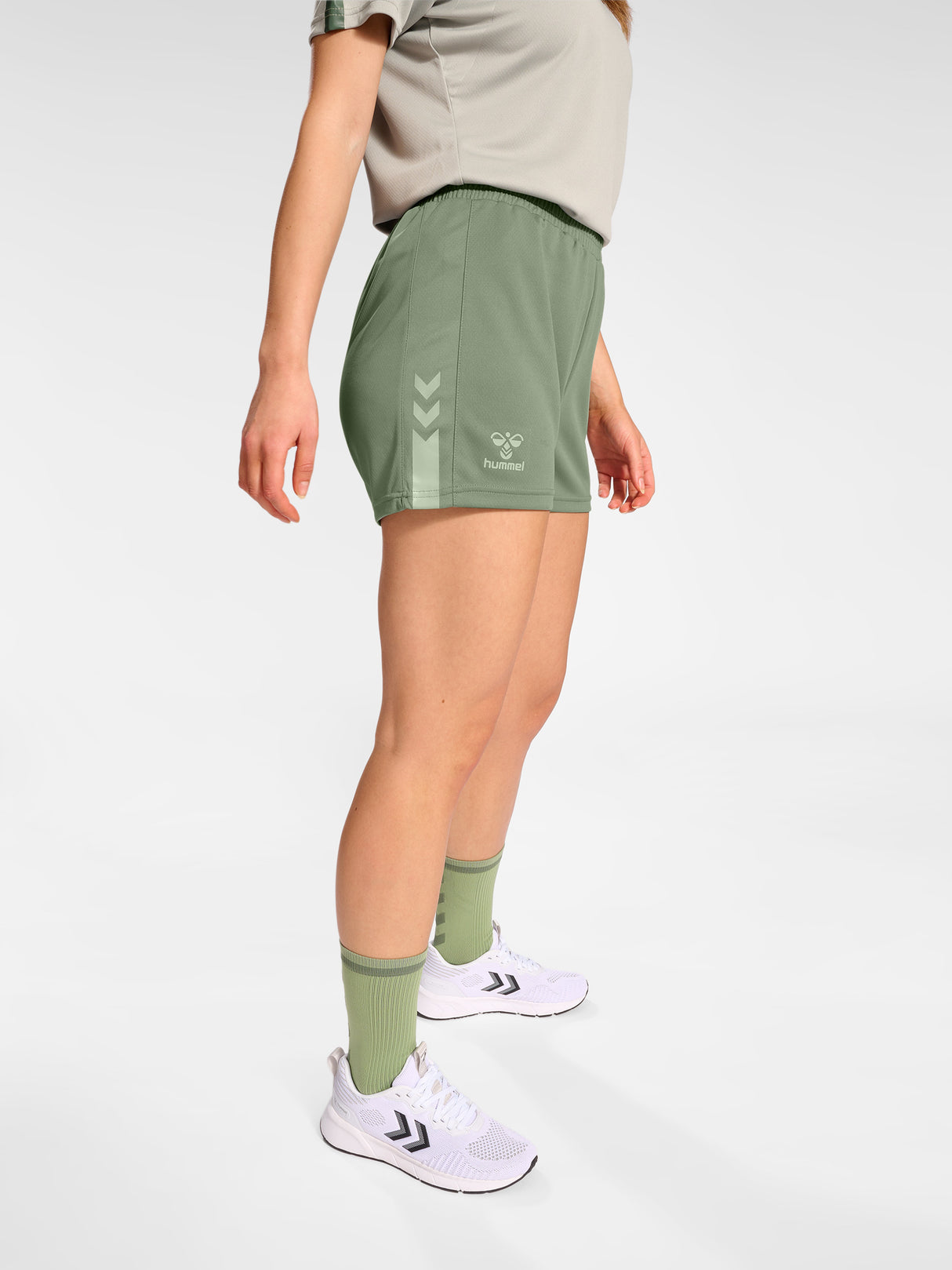 hummel Women's Active Polyester Shorts-6