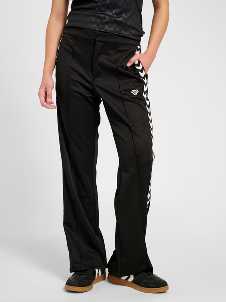 hummel Women's Flared Stretch Logotape Pants-2
