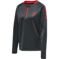 hummel Women's Action Poly Half Zip Sweatshirt-1
