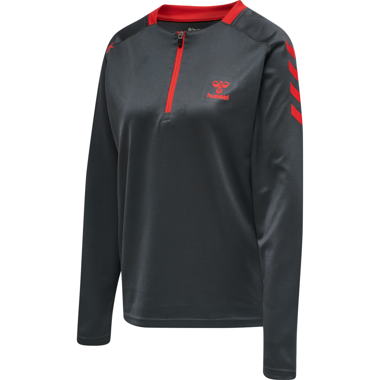 hummel Women's Action Poly Half Zip Sweatshirt-1