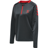 hummel Women's Action Poly Half Zip Sweatshirt-1