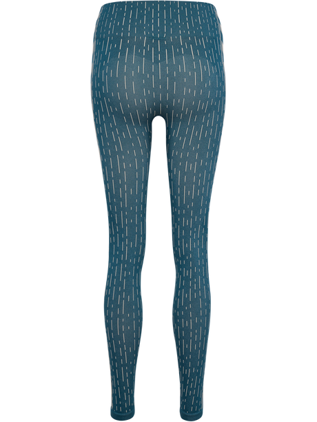 hummel Women's Mindful Training Drops Seamless Mid Waist Tights-2