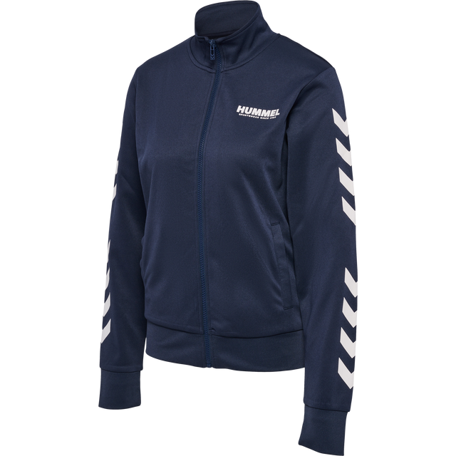 hummel Women's Legacy Poly Zip Jacket-1