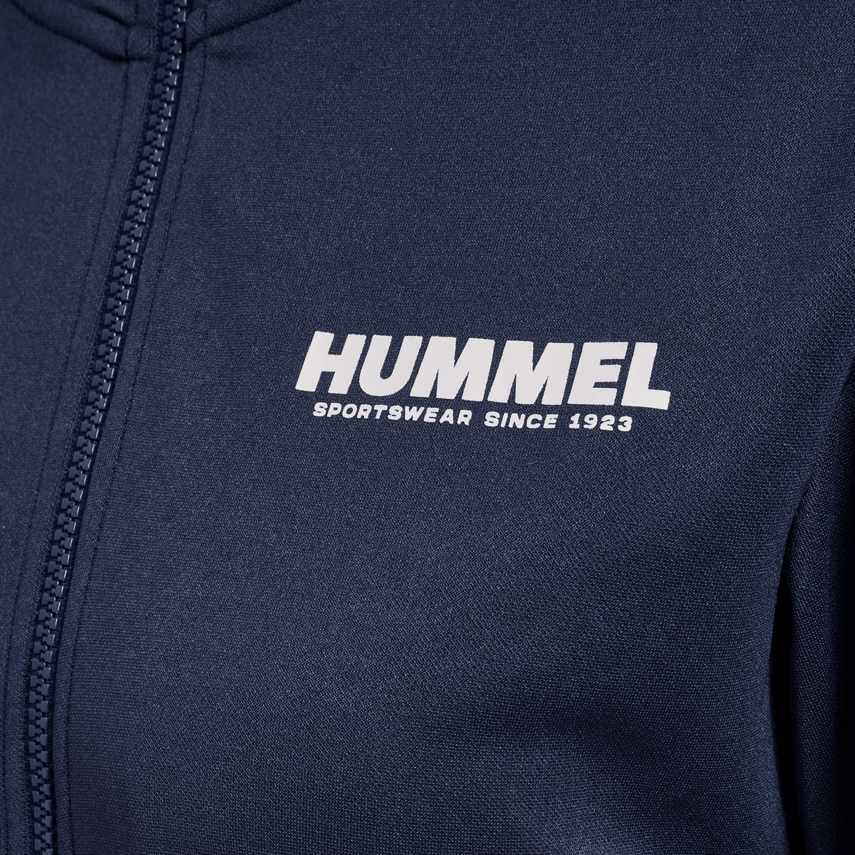 hummel Women's Legacy Poly Zip Jacket-3