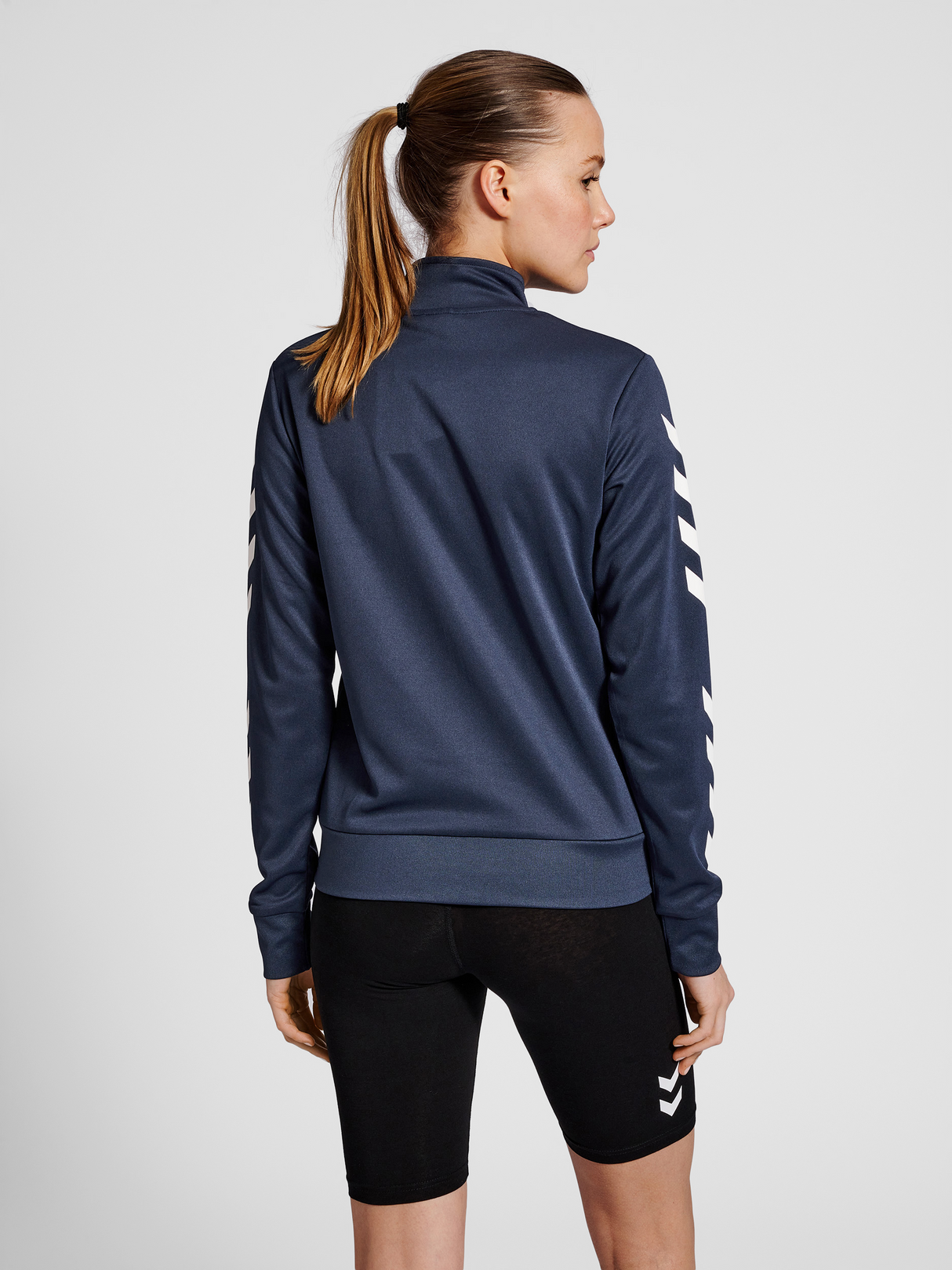 hummel Women's Legacy Poly Zip Jacket-4