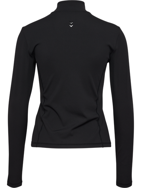 hummel Women's Prima Rib Zip Blouse-2