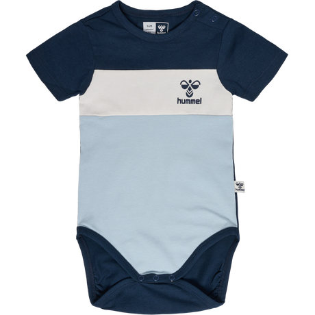 hummel Infant & Toddler Azur Block Bodysuit Short Sleeve-1