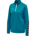 hummel Women's Authentic Half Zip Sweatshirt-1