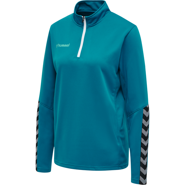 hummel Women's Authentic Half Zip Sweatshirt-1