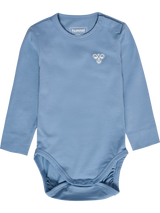 hummel Youth Mini Bee Solid Bodysuit Long Sleeve-1