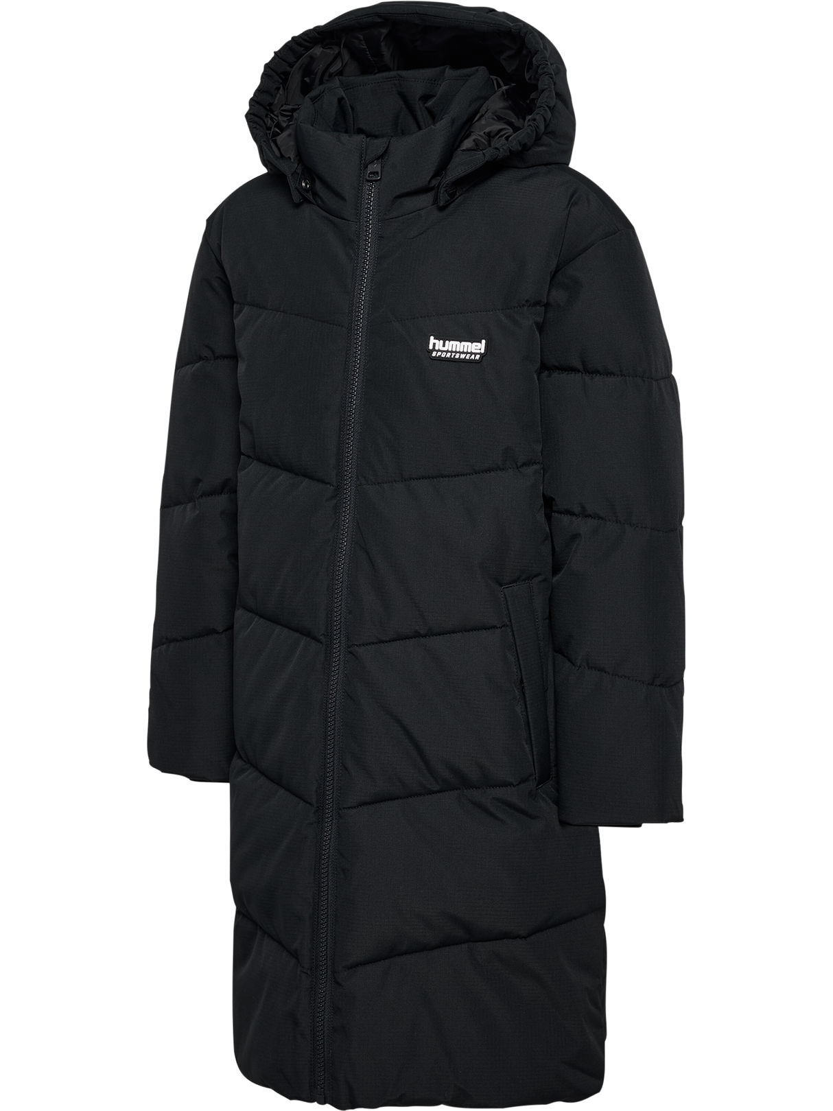 hummel Youth Puffer Long Jacket-1