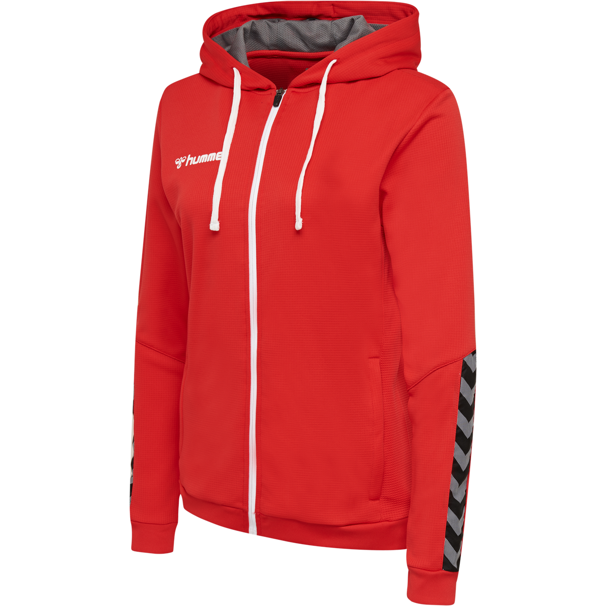 hummel Women's Authentic Poly Zip Hoodie-1