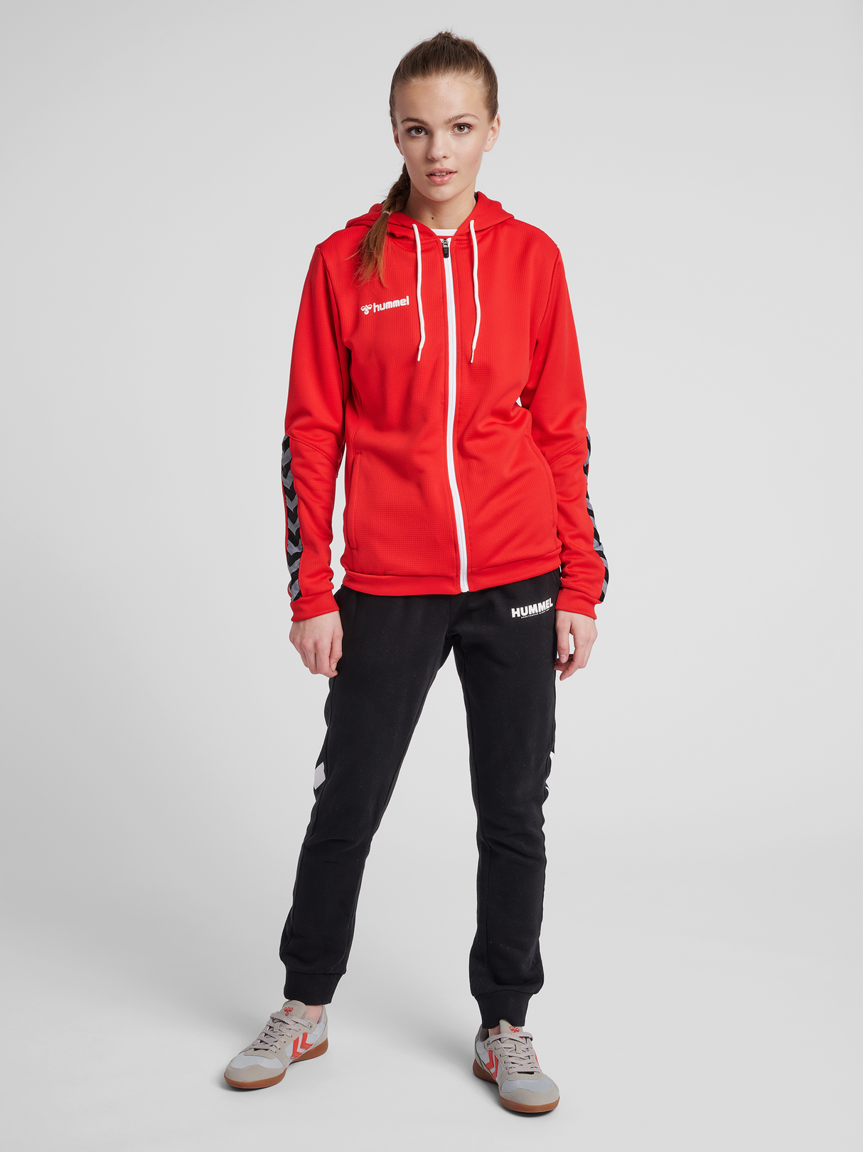 hummel Women's Authentic Poly Zip Hoodie-3