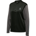 hummel Women's Ongrid 1/2 Zip Poly Sweatshirt-1