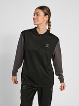 hummel Women's Ongrid 1/2 Zip Poly Sweatshirt-5