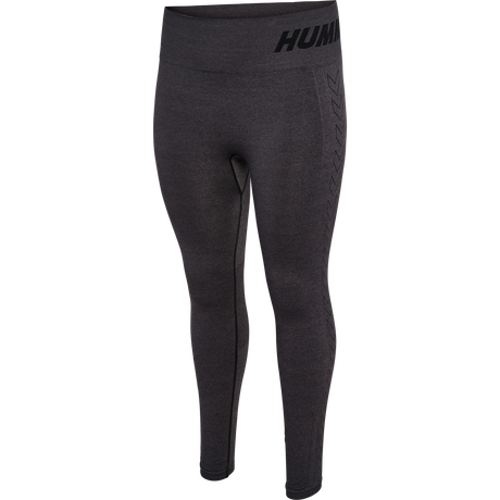 hummel Women's Training Essentials Curve Seamless Mid Waist Tights-1