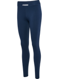 hummel Women's Elemental Cotton High Waist Tights-1