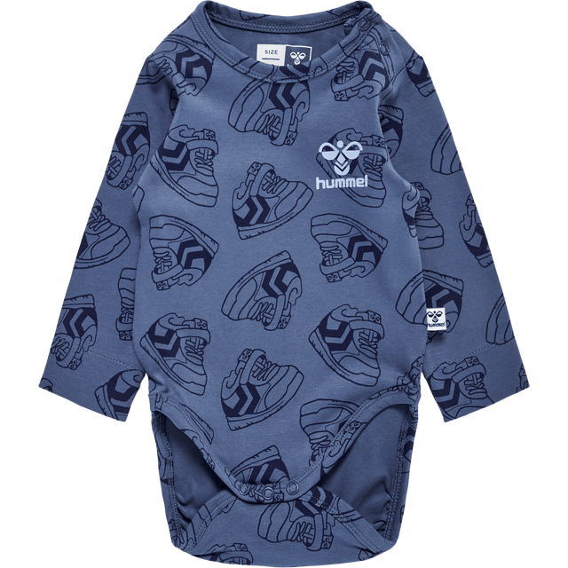 hummel Infant & Toddler Sneaker Bodysuit Long Sleeve-1